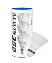Yonex Piłki do badmintona Mavis 350 Nylon białe puszka 3 szt.